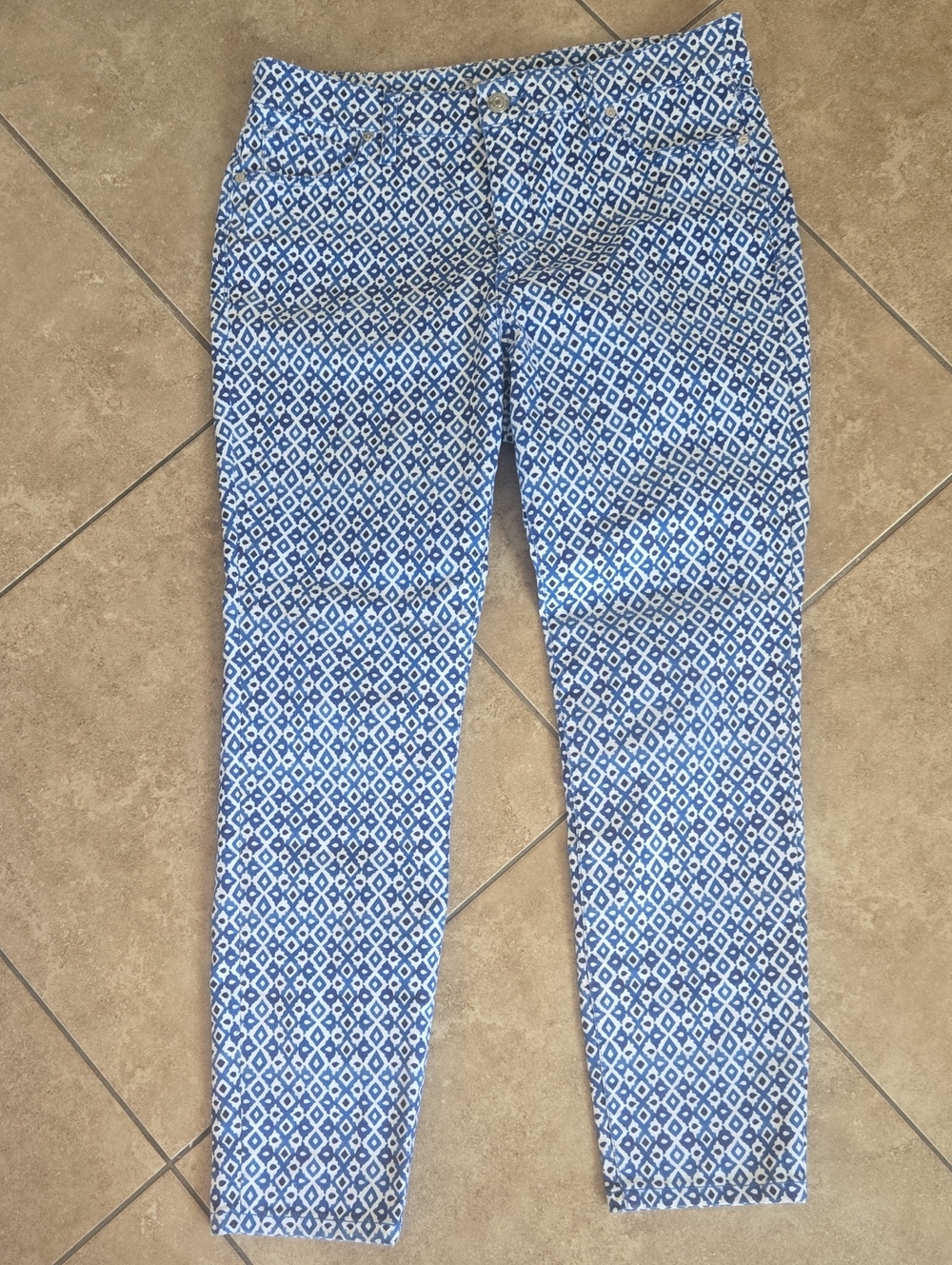 Tommy Bahama High Rise Ankle  Straight Leg Pants 12